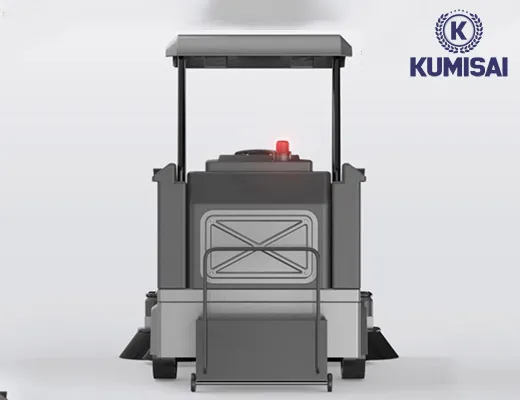 Xe quét rác ngồi lái Kumisai KMS-S8 - 6