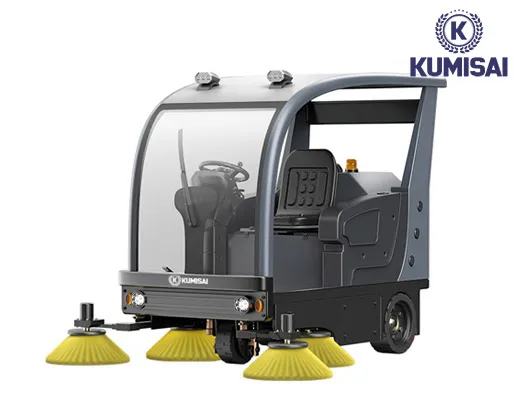 Xe quét rác ngồi lái Kumisai KMS-S9 - 5