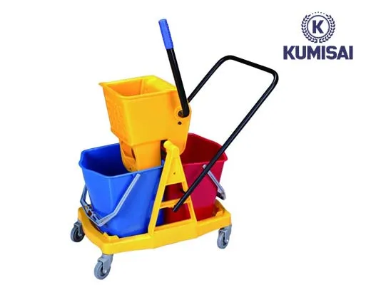 Xe vắt móp đôi Kumisai 46 lít khung nhựa