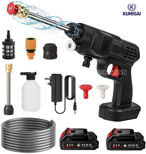 Kiểm tra phụ kiện đi kèm khi mua máy bơm rửa xe 2.2kw Kiểm tra phụ kiện đi kèm khi mua máy bơm rửa xe 2.2kw