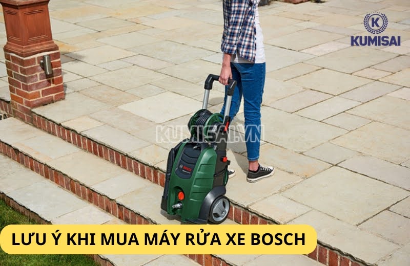 Lưu ý khi mua máy bơm rửa xe thương hiệu Bosch