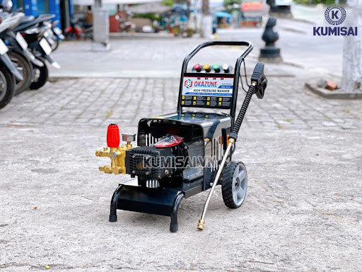 Máy bơm rửa xe cao áp OKAZUNE 2.2KW Máy bơm rửa xe cao áp OKAZUNE 2.2KW