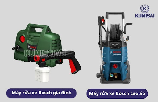 Máy phun rửa xe Bosch cung cấp đa dạng các model