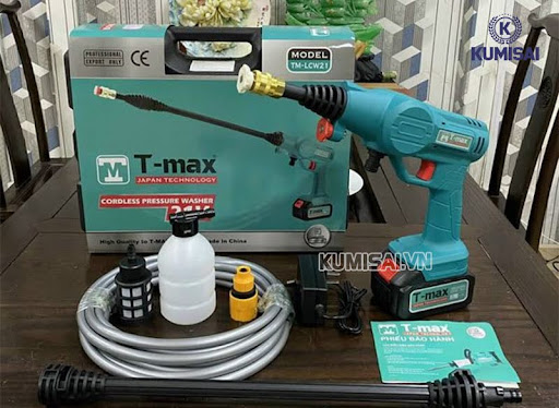 Máy rửa xe 21V T-max