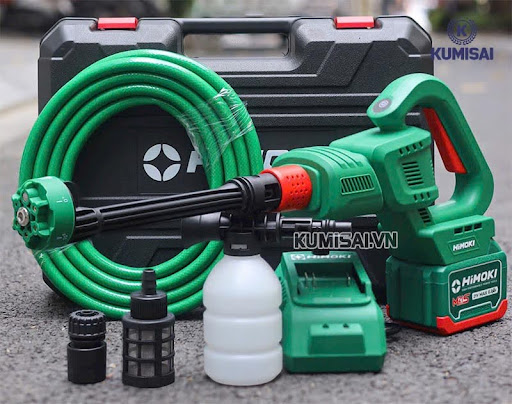 Máy rửa xe dùng pin 21V Himoki