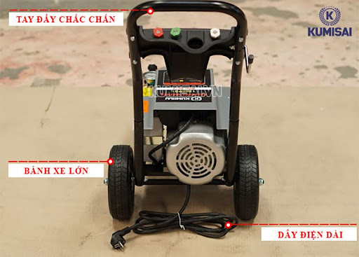 Thiết bị bơm rửa xe 2.2kw “nhỏ” nhưng “có võ” Thiết bị bơm rửa xe 2.2kw “nhỏ” nhưng “có võ”