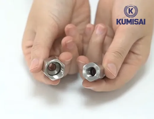 Khớp nối nhanh 1/8 - 3/8 inch kiểu đầu đực đầu cái - 4