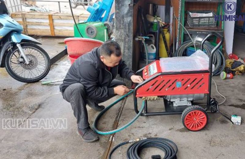 Kinh nghiệm sử dụng máy rửa xe 2200PSI hiệu quả