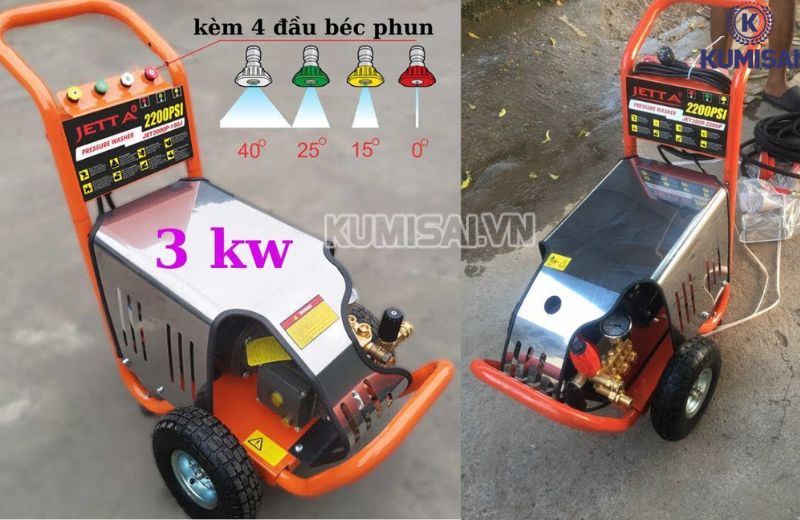 Máy rửa xe cao áp chuyên nghiệp Palada 20M22-3T4