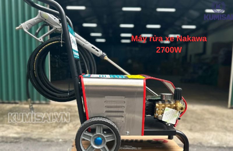 Máy rửa xe Nakawa 2700W Máy rửa xe Nakawa 2700W
