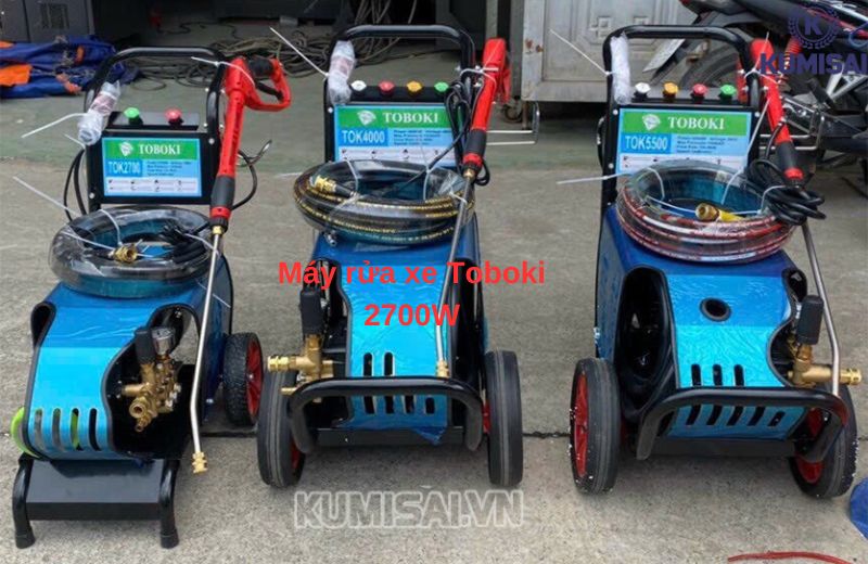 Máy rửa xe Toboki 2700W Máy rửa xe Toboki 2700W