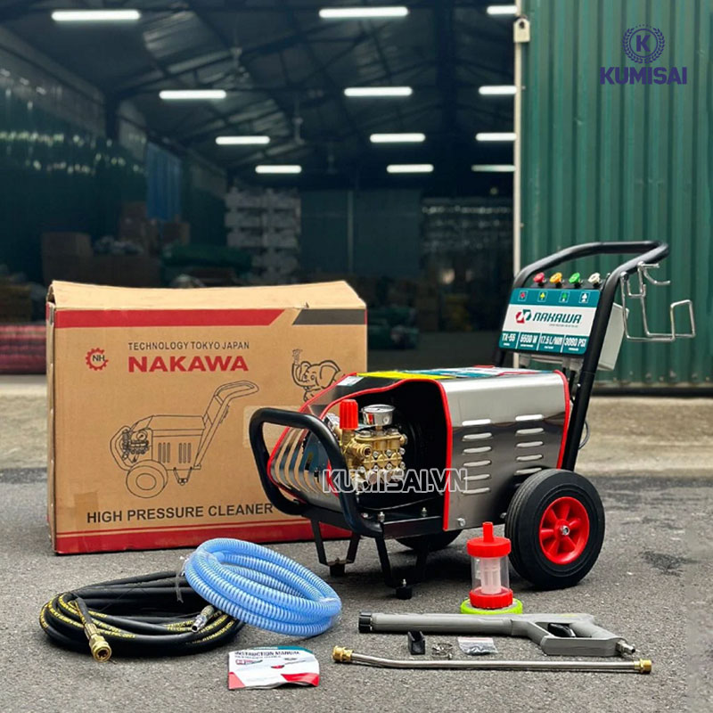 Máy rửa xe cao áp Nakawa 5.5kw