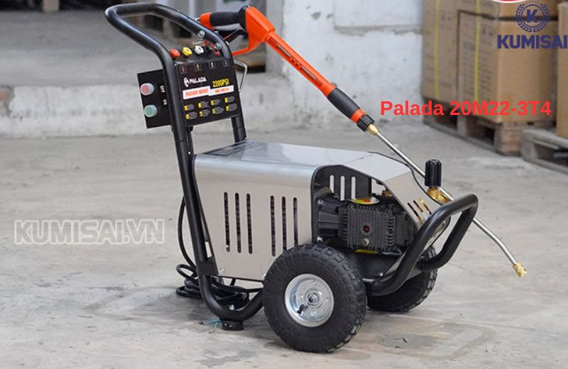 Máy rửa xe cao áp chuyên nghiệp Palada 20M22-3T4