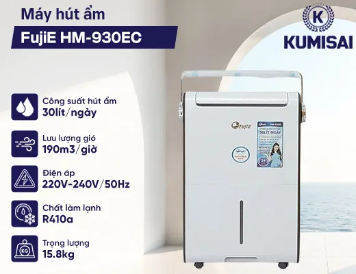 Máy hút ẩm FujiE HM-930EC - 2