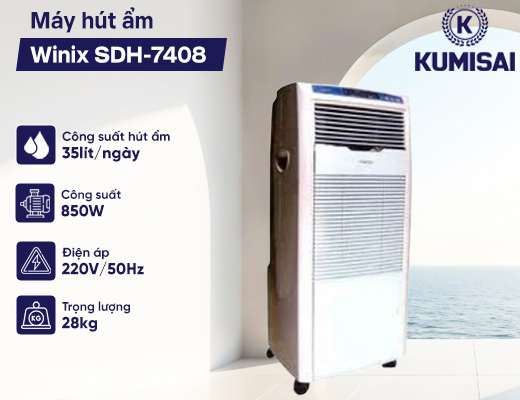 Máy hút ẩm Winix SDH-7408 - 2