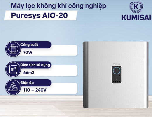 Máy lọc không khí công nghiệp Puresys AIO-20 - 2