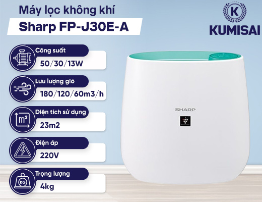 Máy lọc không khí Sharp FP-J30E-A - 2
