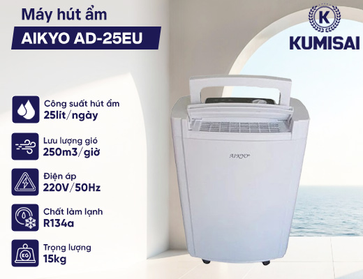 Máy hút ẩm gia đình AIKYO AD-25EU - 2