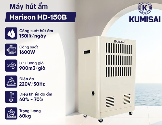 Máy hút ẩm Harison HD-150B - 2