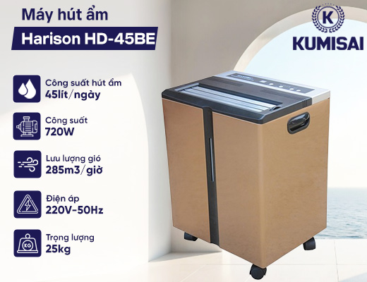 Máy hút ẩm Harison HD-45BE - 2