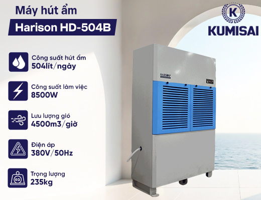 Máy hút ẩm Harison HD-504B - 2