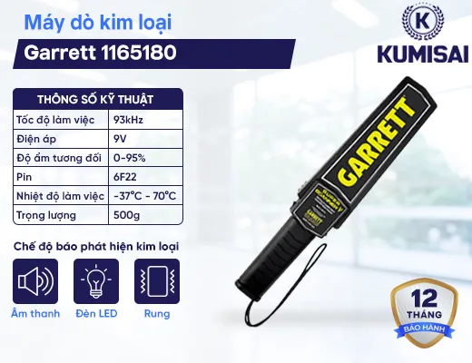 Máy dò kim loại cầm tay mini Garrett 1165180 - 2