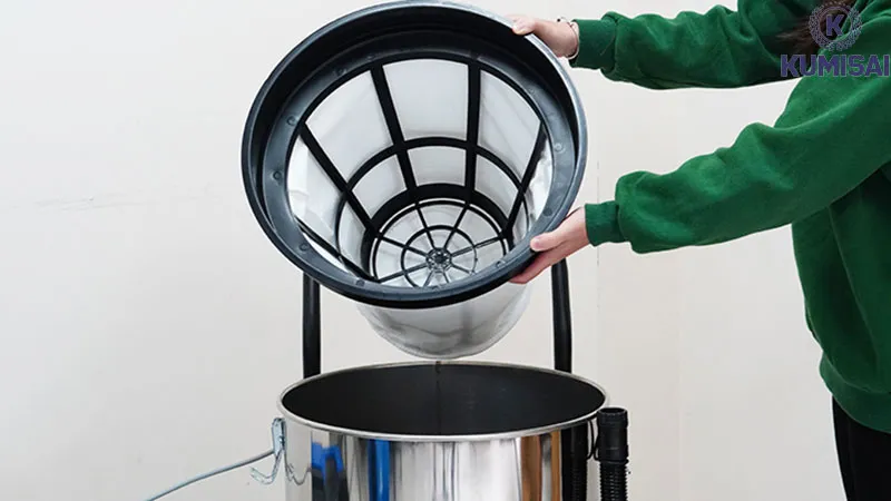 Bảo dưỡng và thay thế túi lọc bụi 70L 80L