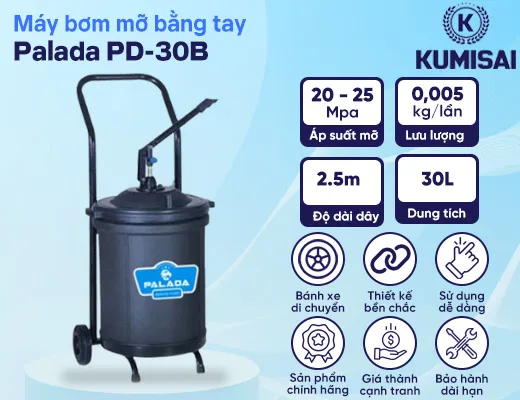 Máy bơm mỡ bằng tay Palada PD-30B - 2