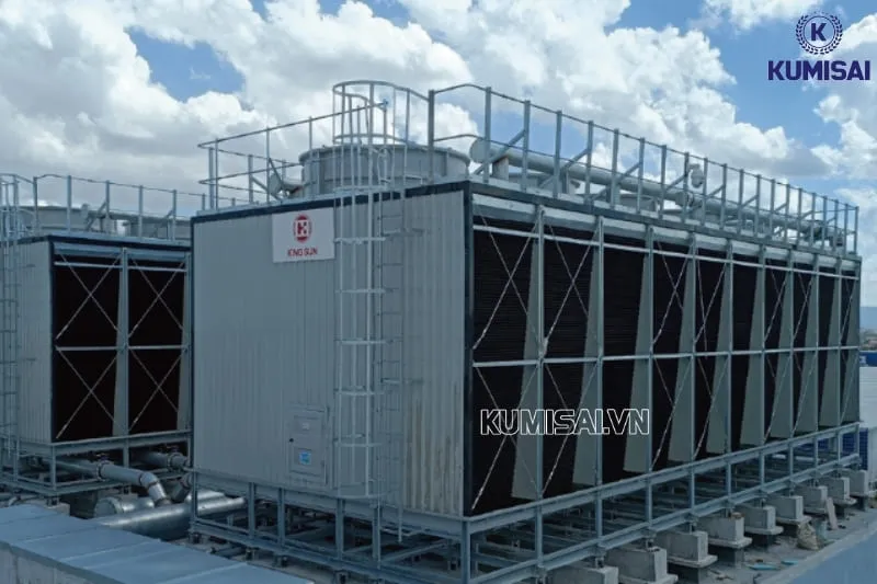 Tháp giải nhiệt Kingsun có thiết kế hiện đại