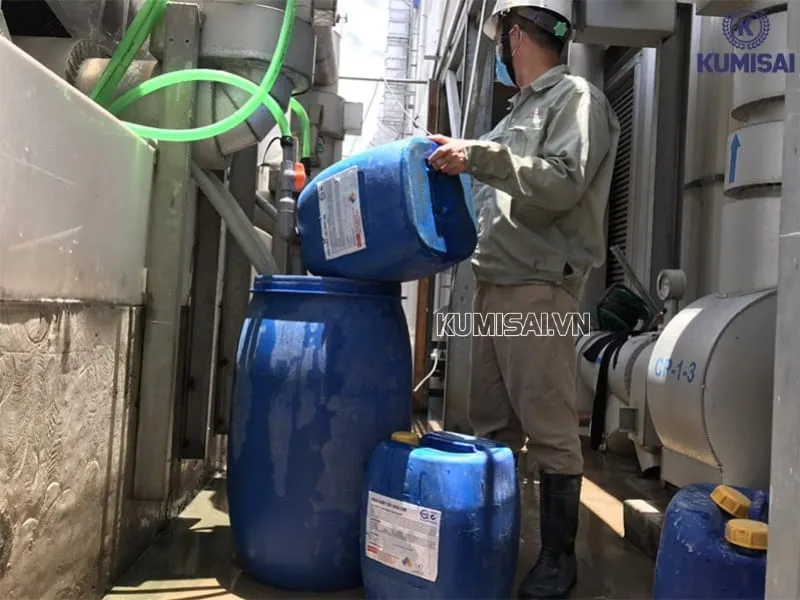 Sử dụng hóa chất để khử trùng