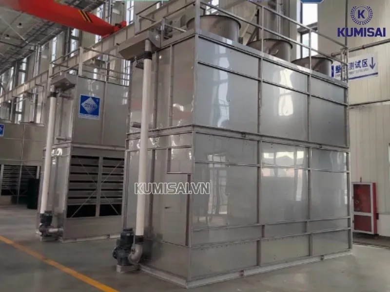 Tháp hạ nhiệt kín ngược dòng