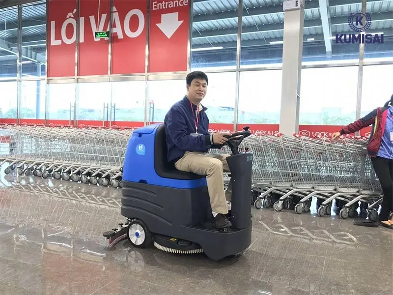 Nguyên lý hoạt động máy chà sàn liên hợp