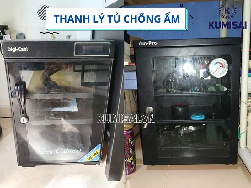 Tủ chống ẩm máy ảnh cũ 