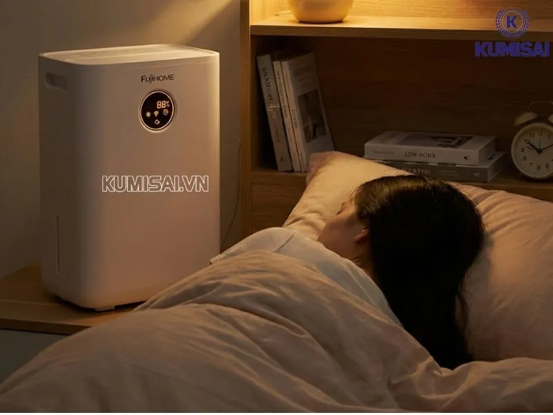 Máy hút ẩm 28L hoạt động êm, độ ồn thấp Máy hút ẩm 28L hoạt động êm, độ ồn thấp