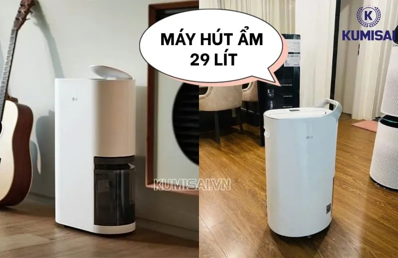 Đánh giá đặc điểm của máy hút ẩm 29L