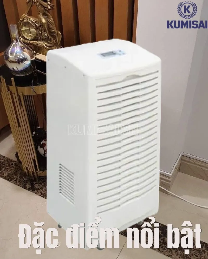 Đặc điểm nổi bật của máy hút ẩm Kumisai KMS-130LD