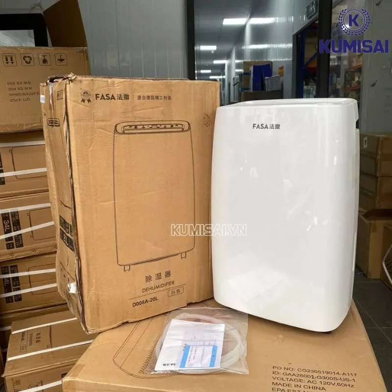 Máy hút ẩm Fasa D008A 50L Máy hút ẩm Fasa D008A 50L