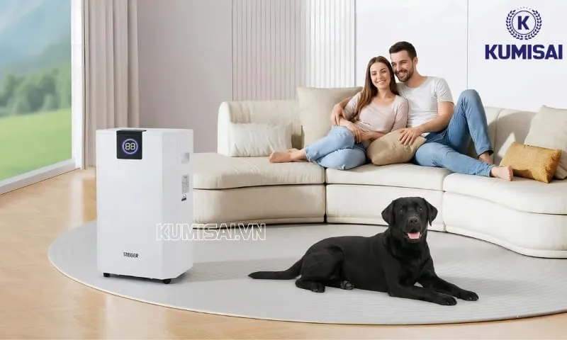 Máy hút ẩm Steiger STG-855BW