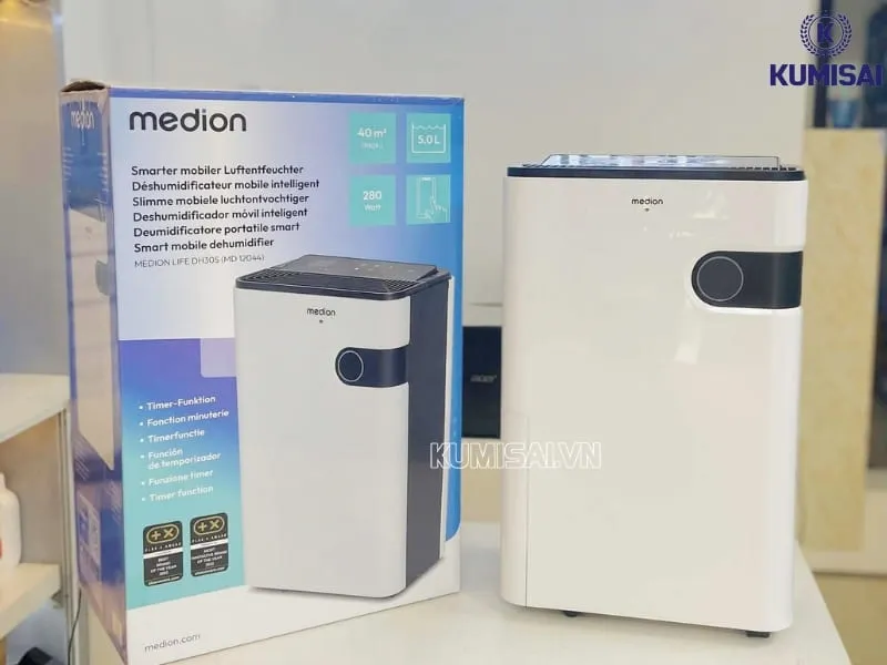 Máy hút ẩm Medion 24L MD12044 Máy hút ẩm Medion 24L MD12044