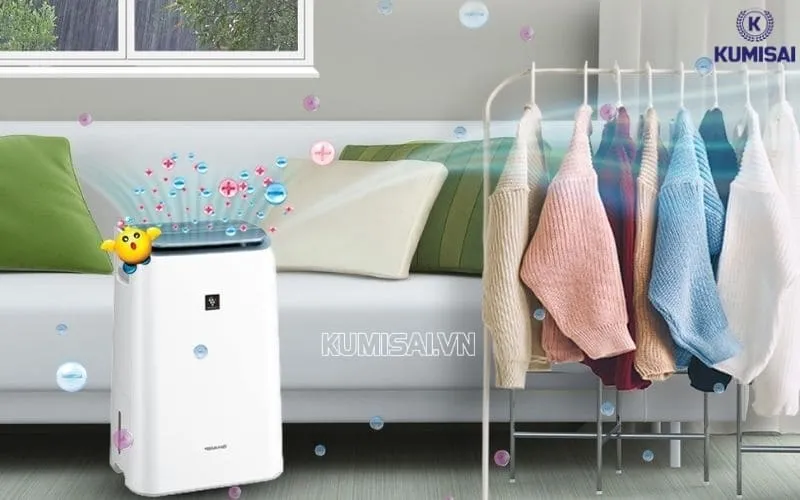 Tính năng làm khô quần áo, cực kỳ tiện lợi Tính năng làm khô quần áo, cực kỳ tiện lợi
