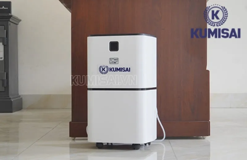Máy hút ẩm Kumisai KMS 12A có thể lọc không khí Máy hút ẩm Kumisai KMS 12A có thể lọc không khí