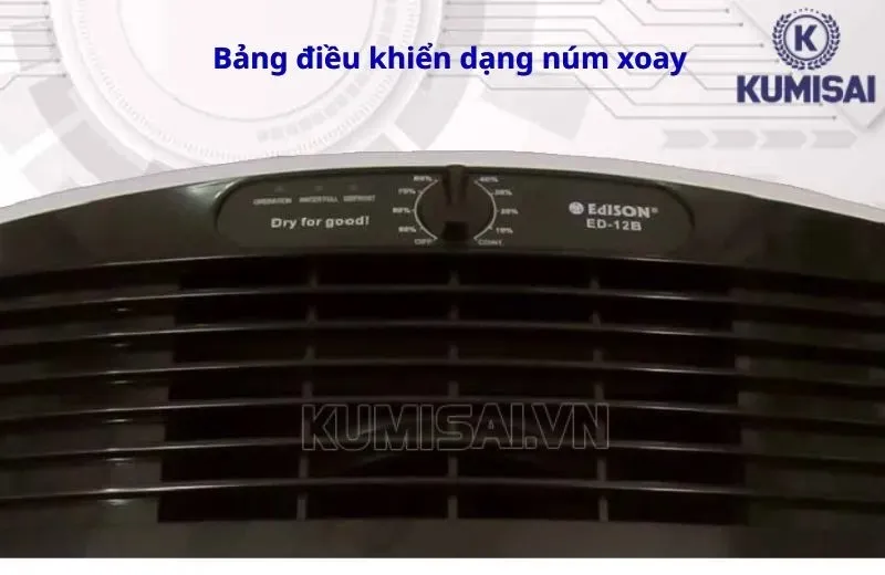 Cách vận hành máy hút ẩm EDISON 12BE