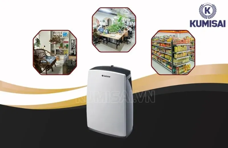 Ứng dụng của máy hút ẩm gia đình EDISON ED 12BE