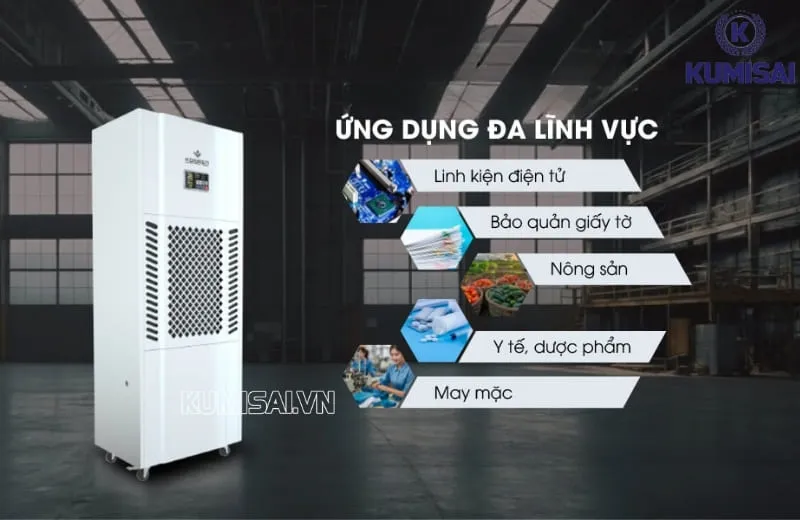 Ứng dụng phổ biến của máy hút ẩm 180 lít trong đời sống hiện nay Ứng dụng phổ biến của máy hút ẩm 180 lít trong đời sống hiện nay