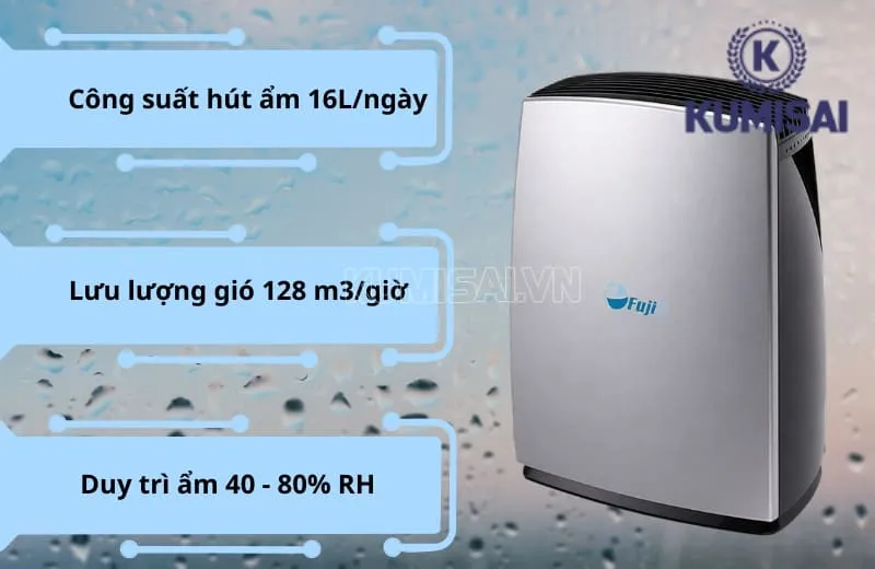 Điểm nổi bật của máy hút ẩm gia đình FujiE HM-PD16 Điểm nổi bật của máy hút ẩm gia đình FujiE HM-PD16