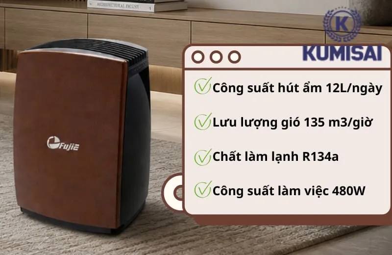 Lý do các gia đình nên sử dụng máy hút ẩm FujiE HM-PD12