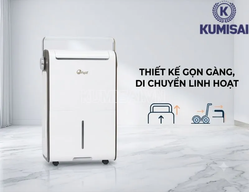 FujiE HM-930EC có thiết kế nhỏ gọn