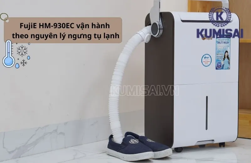 Nguyên lý vận hành máy hút ẩm FujiE HM-930EC 