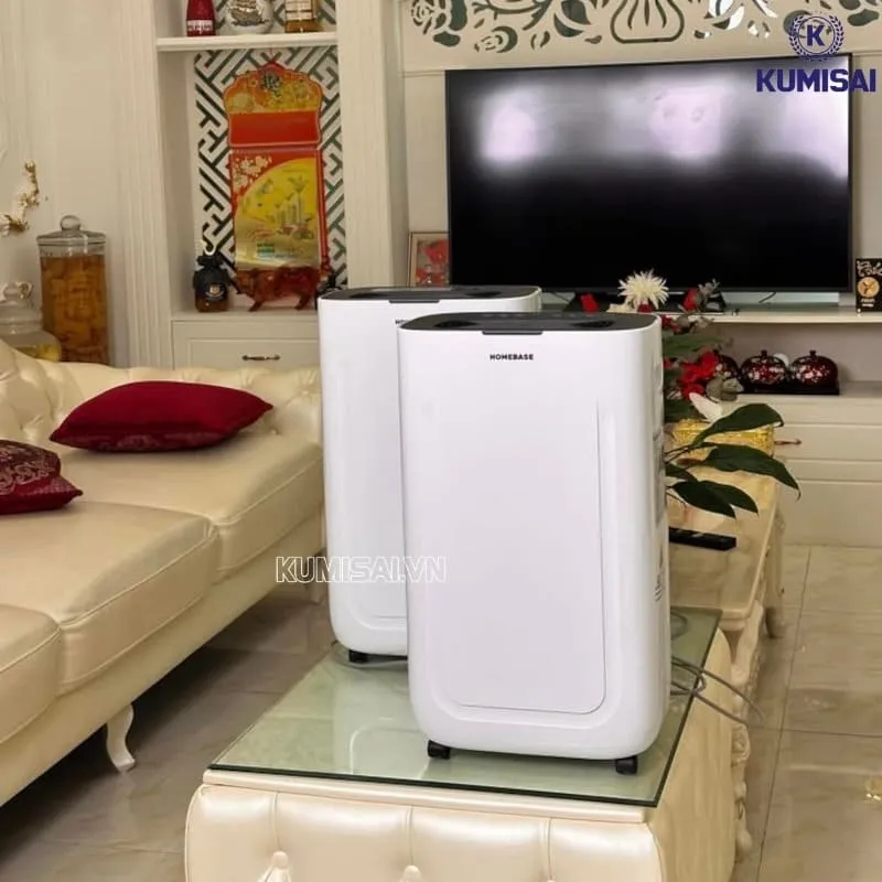 Máy hút ẩm lọc không khí 20L Homebase FDD20-5258BR5 Máy hút ẩm lọc không khí 20L Homebase FDD20-5258BR5