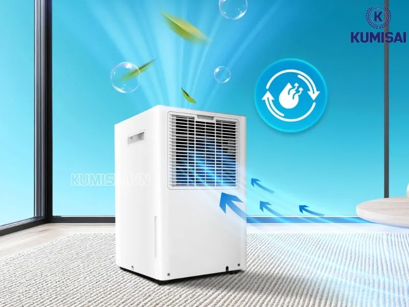 Máy hút ẩm không khí 20 lít Casper DE-20L1 Máy hút ẩm không khí 20 lít Casper DE-20L1